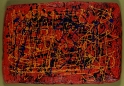 0032 Dieser Tag  2000		<br />Acryl/Afrikapapier,  45 x 63 cm